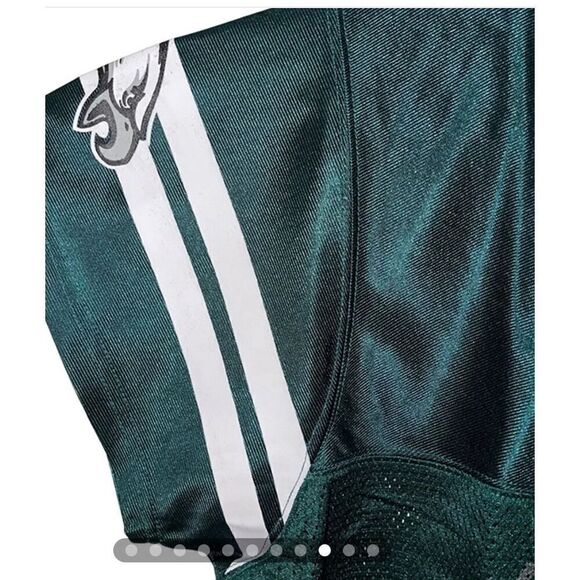 NWT Majestic NFL Philadelphia Eagles Jersey Womens Green Size 1X 11 Carson Wentz - Picture 6 of 6